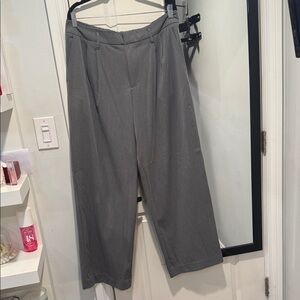 a new day women’s  Gray Dress Pants - Tailored Straight Leg